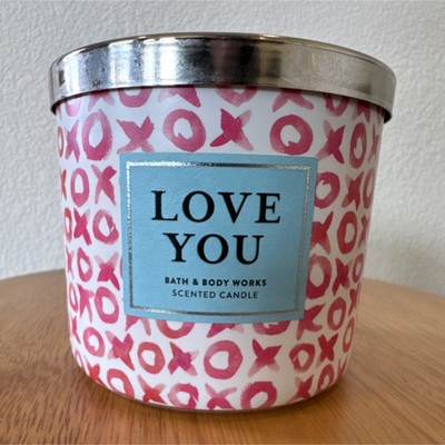 Bath & Body Works Flower Shop Love You Scented Candle Lilac Freesia