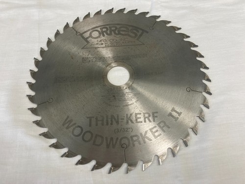 Forrest 10” Saw Blade – Obtained with Shopsmith – Nice Shape! – SHIPS FREE!