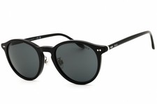 POLO RALPH LAUREN PH4193F 500187 Sunglasses Shiny Black Frame Grey