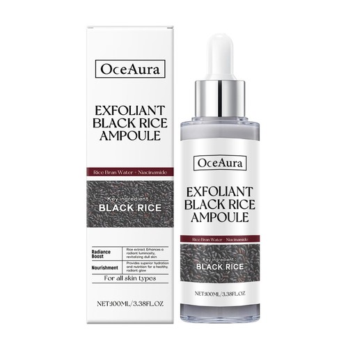 Black and Yellow Rice Exfoliant, Rice Ampoule Duo Rice Ampoule Rice Exfoliating - Picture 16 of 21