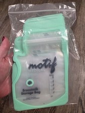 Breastmilk Storage Bags Motif Medical BPA Free Freezer Safe 24 Bags