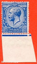 SG. 371a. Variety N21 (5). 2½d deep bright blue. A fine mounted mint bot B19337