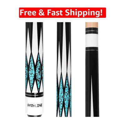 Professional Canadian Maple Pool Cue Stick   58 Inches with Graphic Handle