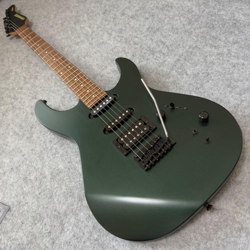 Fernandes Fr Sustainer Electric Guitar Green Synchro Tremolo Used