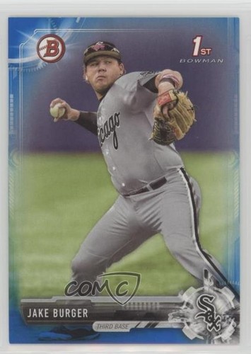 2017 Bowman Draft Blue 150 Jake Burger Bd 177 Ebay 