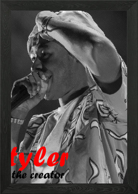 Tyler der Schöpfer Rapper Gerahmtes Wandbild Poster Leinwanddruck Bild