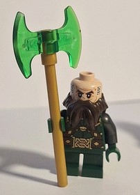 LEGO The Hobbit Minifigure Lot Of  5 Set 79018 Dwarves & Bilbo Baggins Blue Coat