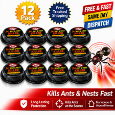Ant Killer Bait Stations Pre-Baited Nest Control Traps Indoor 3,6 ,9 Pack
