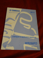 OEM Yamaha Shop Manual, 2013 WR250 F D, LIT-11626-26-20