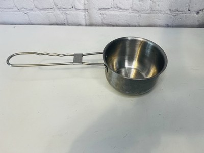Stainless 0.5 Qt Double Boiler 1/2 Qt Insert Pan Butter Warmer Pot Ladle Dipper