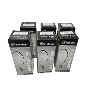 Lot of 6x Halco ProLume 150 Watt Metal Halide Bulb MH150/U/MED/PS M102/E 108258