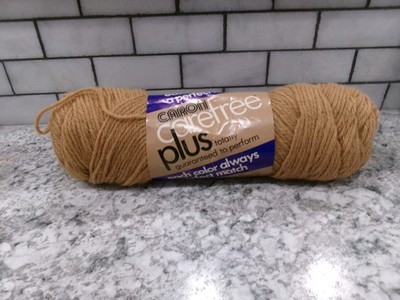 Vintage Caron Carefree Plus Yarn, #H6509 Camel
