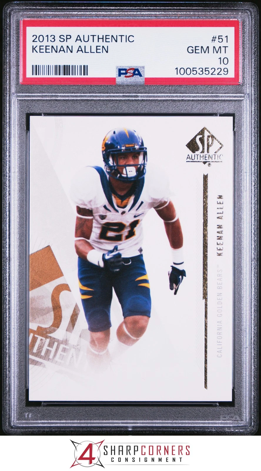 Keenan Allen SP Authentic #51 Base
