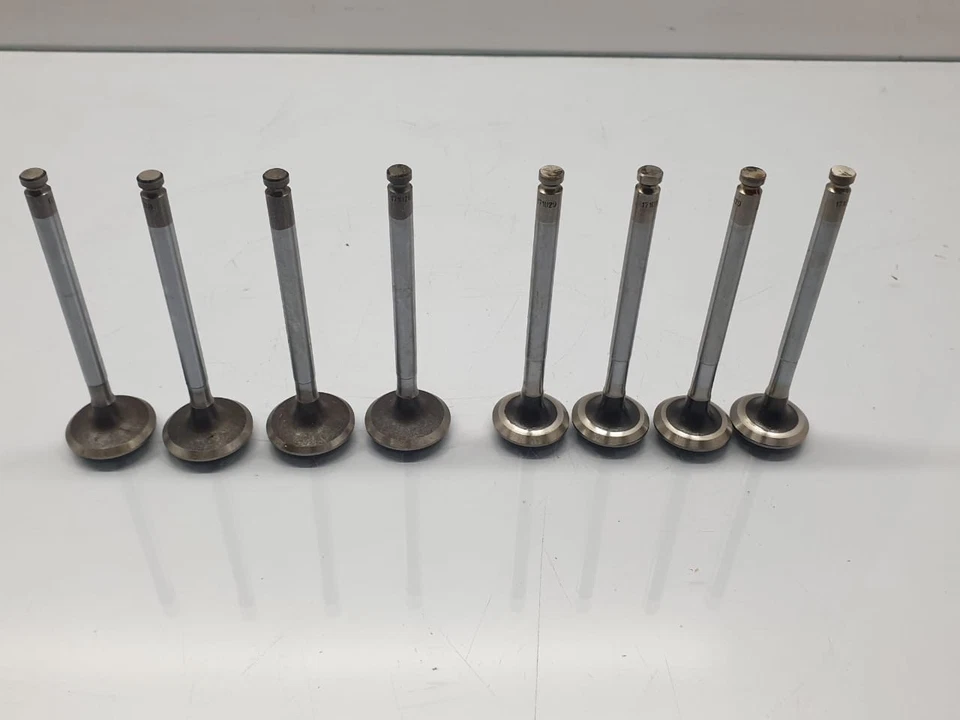 4 válvulas de admisión + 4 válvulas de extracción 171028 y 171029 4265695 4183555 para FIAT LANCIA 100 Foto 2 de 4