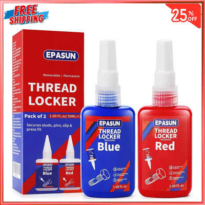 ThreadLocker 242 and 271, Thread Lock Medium and High Strength Lock Tight & Seal