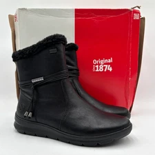 Rieker BERTA 70 Z0070-00 Women's NEW Zip Ankle Boot Black US Size 8.5