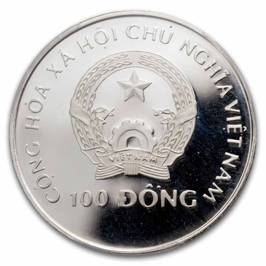 1991 Vietnam Proof Silver 100 Dong Savannah PR-67 PCGS | eBay