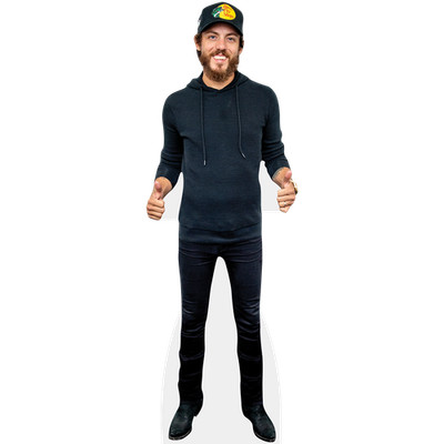 Chris Janson (Daumen hoch) Mini Size Cutout