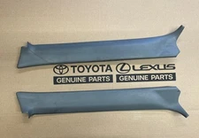 86 87 88 Toyota Pickup Truck 4Runner TURBO Leather A Pillar Trim LH RH Gray OEM