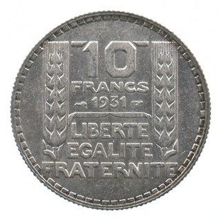 1931 France 10 Francs Estate Coin Collection 030