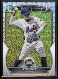 2023 Bowman Chrome Prospects Jesus Baez #BCP-12 Mojo Refractor