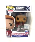 Funko Pop! Football #55 ODELL BECKHAM JR Vinyl Figure with Protector NFL GIANTS
