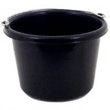 Fortiflex 2 Gallon Utility Bucket Black