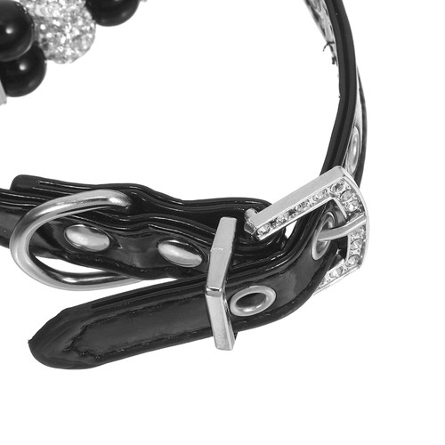 Hundeperlenkette: Mädchen Hundehalskette - süßes & modisches Haustierhalsband - Perle - Bild 4 von 12
