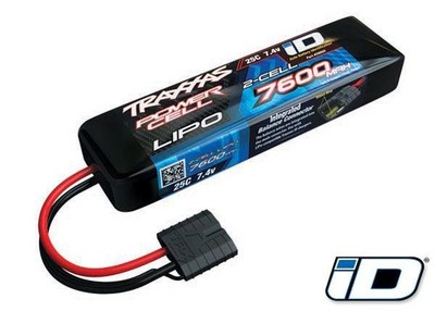 TRAXXAS LiPo Power Cell 7600mAh 7,4V 2s 25C mit iD-Stecker TRX2869X