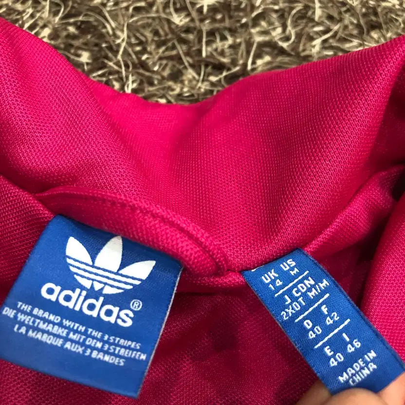Adidas Pink Firebird Track Top M Lightly Used thumbnail 6