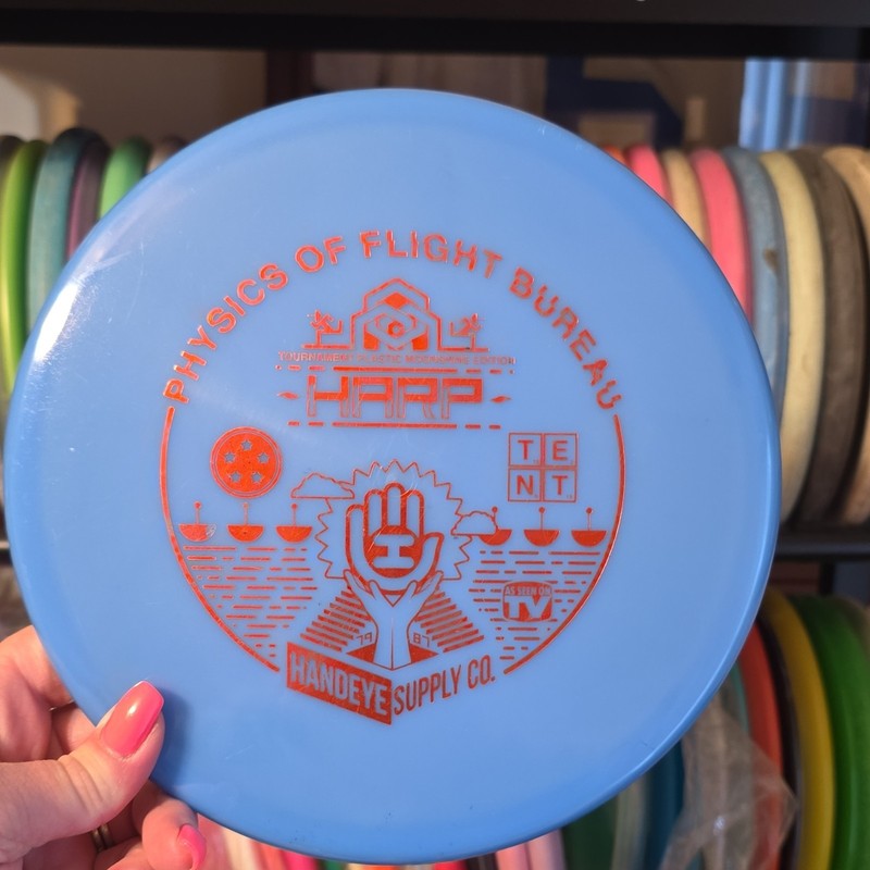 Handeye Supply Co. Physics of Flight Bureau Harp Tournament Moonshine Blue 176g 