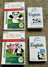 Little Pim ESL Learn English DVDs 1-6 and Flashcard Sets 1 and 2