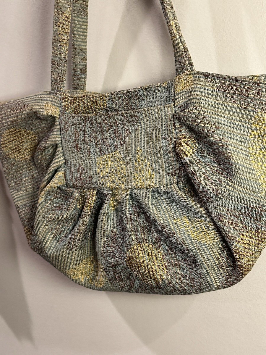 Maruca Handmade Fabric Shoulder Bag Floral Tapestry Embroidered Boulder CO