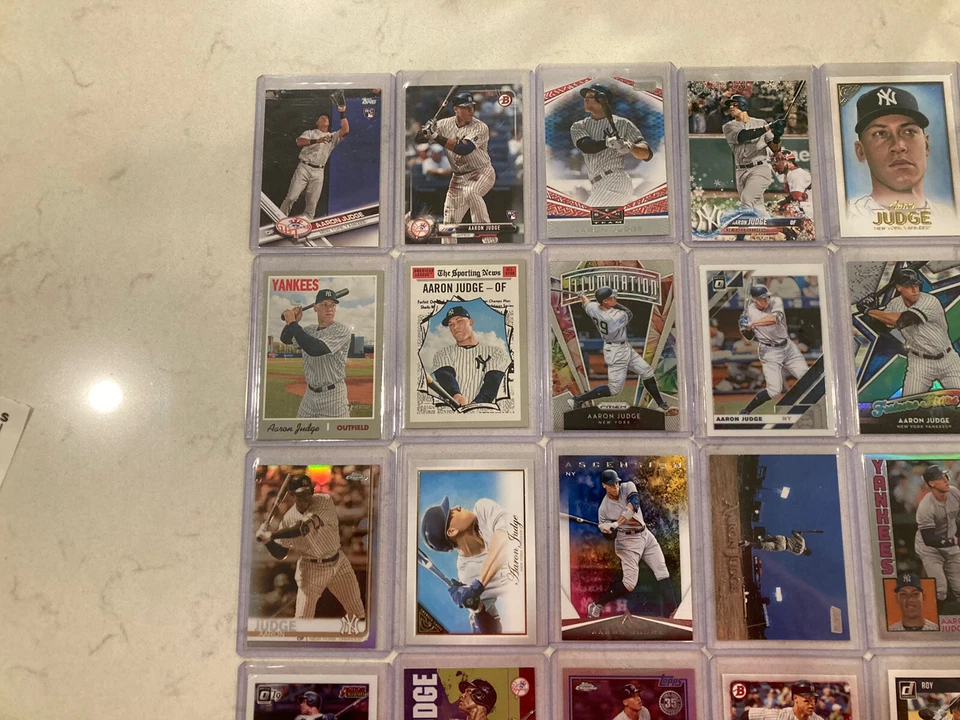 2018 Topps Chrome Future Stars Refractor #FS-1 Aaron Judge 2017 Rc Bowman Lot 27 - Image 2 of 4