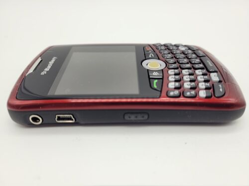 BlackBerry Curve 8330 Smartphone pink, rot, silber (TELUS) selten Sammler LESEN - Bild 4 von 16