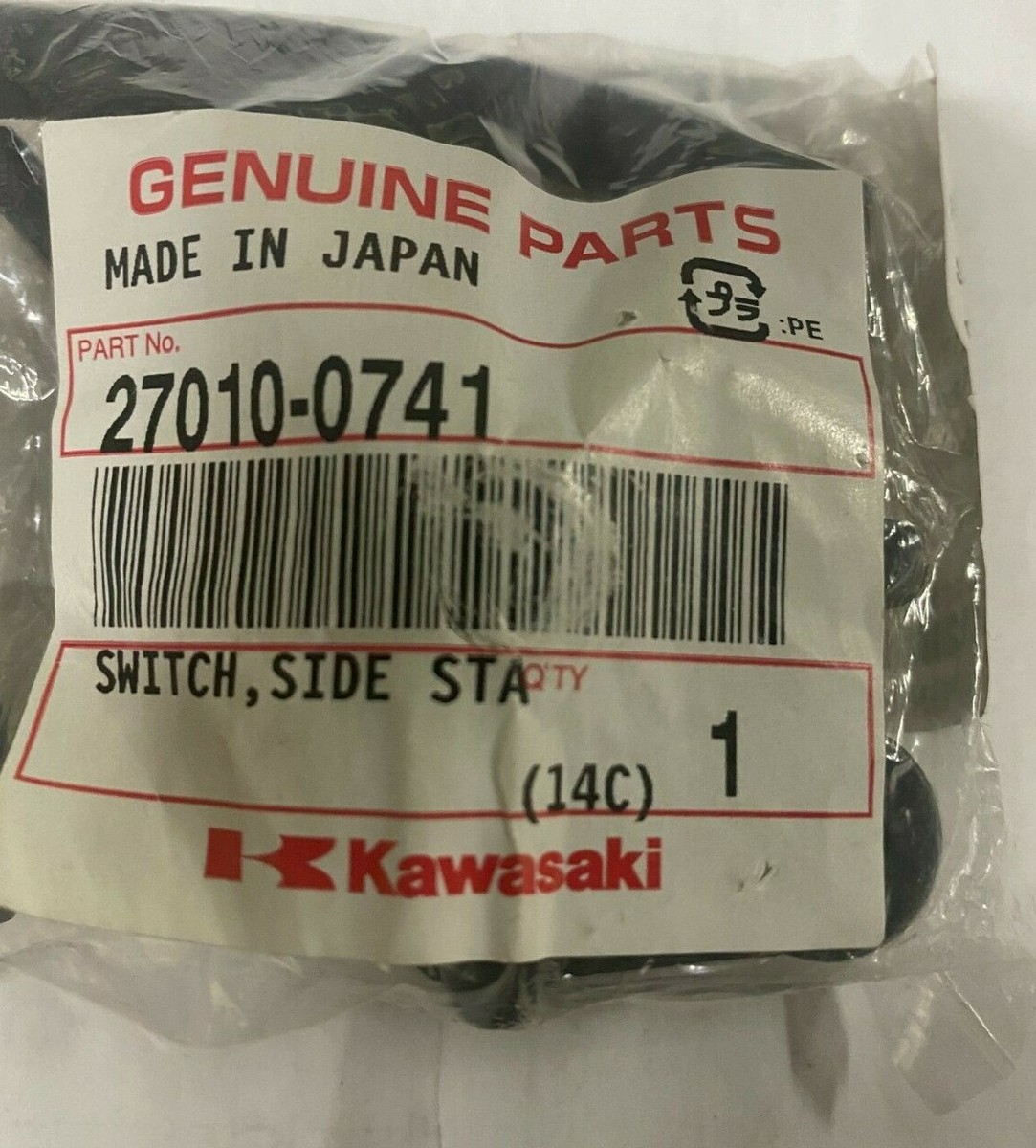 KAWASAKI NINJA ZX-6R SIDE STAND SWITCH 636 ABS KRT OEM 2013
