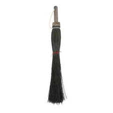 Lehman's Amish Fireplace Hand Broom, Oak Handle and Black Broomcorn Bristles