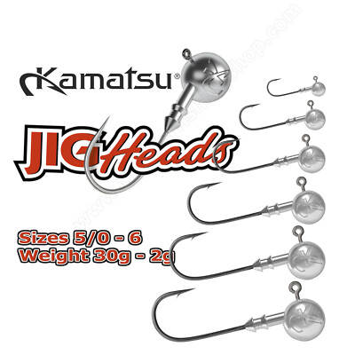 Fox Rage Micro Jig Heads - 5 Jig Heads Per Pack: Size 2 - 6g - Tackle Up