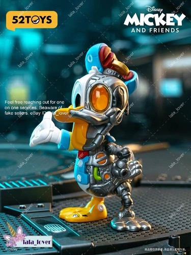 52Toys Disney Mickey Mouse Half Robot Series Confirmed Blind Box Figure You Pick - Picture 7 of 13