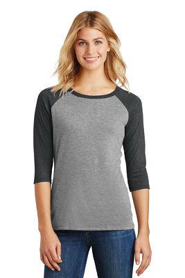 PHEENY【24SS】BASKET MESH RAGLAN SLEEVE District Perfect Tri 3/4-Sleeve Raglan | Product | District