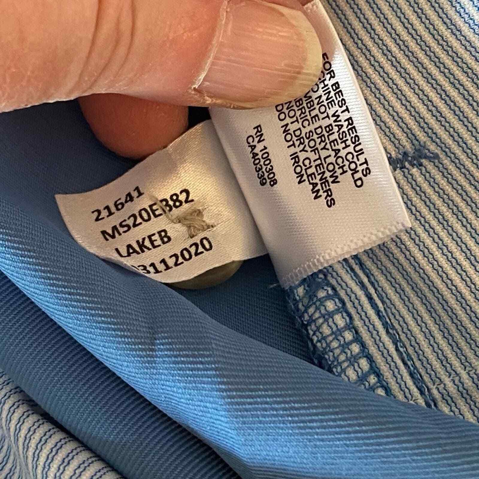 Peter Millar Stealth Performance Shorts Light Blu… - image 8