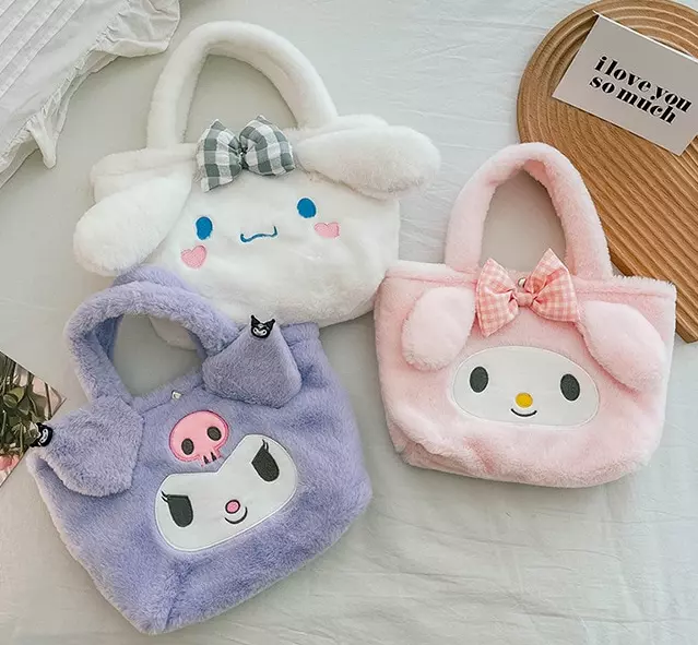 Buy LUYAO Kawaii Cinnamoroll Sanrio Plush Bag My Melody Anime