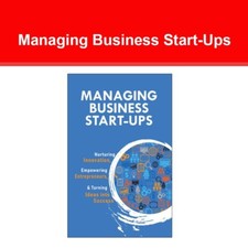Managing Business Start-Ups by V.K.Stevin 9789359772318 NEW book