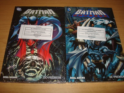 Batman Odyssee Teil 1+2 Hardcover (Panini) = DC Premium HC 76 + 80 deutsch