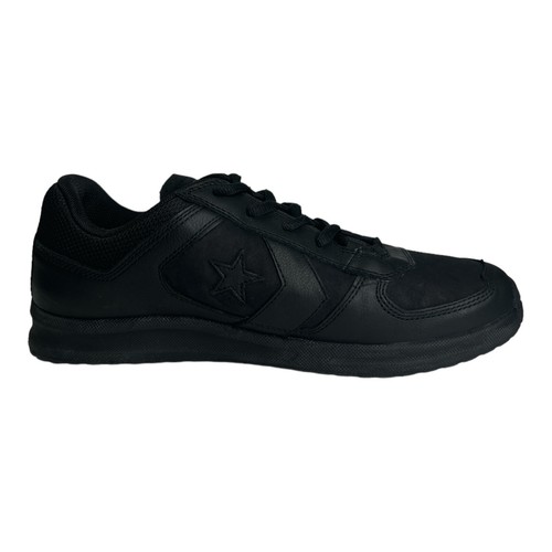 Converse Scramble OX Low Top Leather Sneakers | Black | M 10.5 | EU 44.5 - Picture 7 of 16
