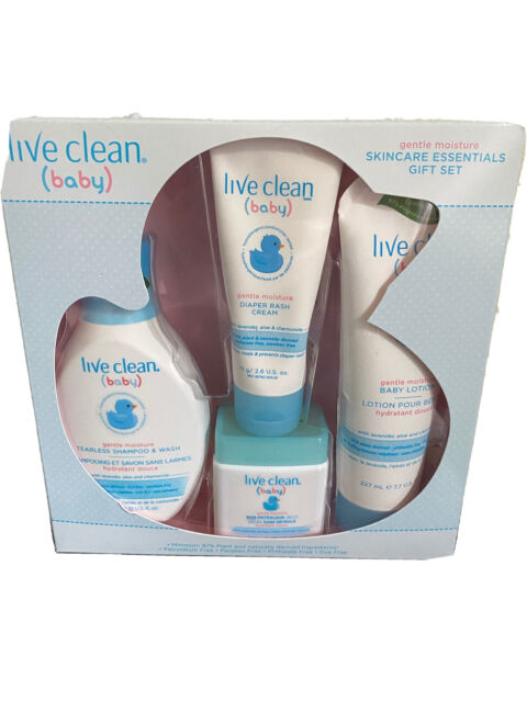 live clean baby gift set