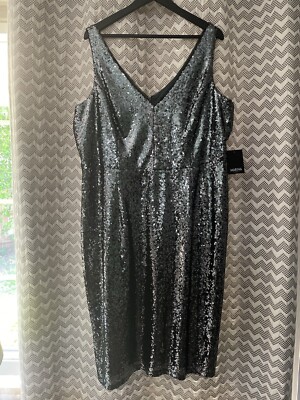 marina sequin dress Marina Women Dress Size 14 Beautiful Sequin Lace Lined New With Tags