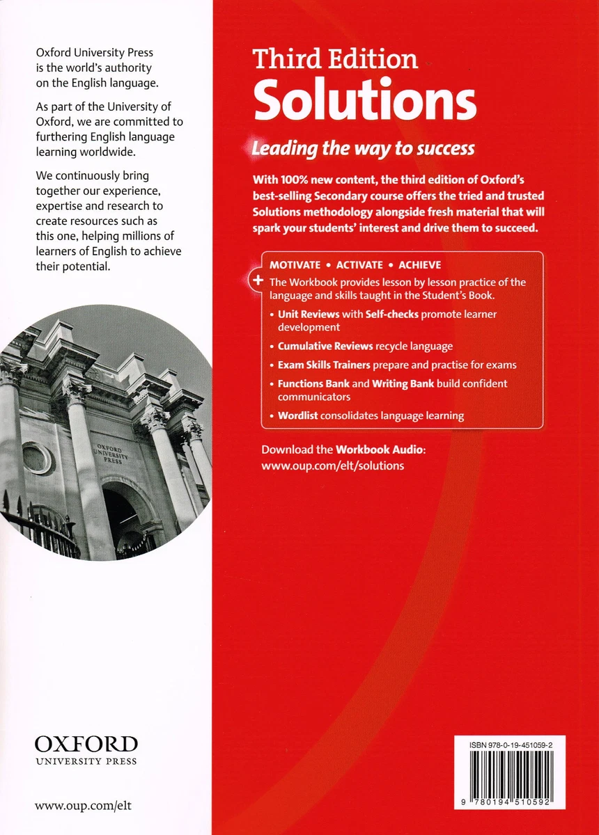 Solutions pre intermediate 3rd edition workbook audio. Solutions pre intermediate 3rd edition workbook audio