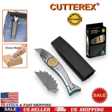 Heavy Duty Shark Knife Vinyl Knife Utility Knife Roofing Delphin Carpet Knife US