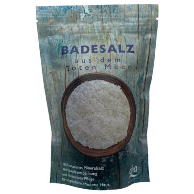 Alva Badesalz naturbelassen 500g - Entspannung für Nervensystem & Muskeln